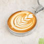 Latte Art Coffee Necklace