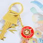 I Love You A Latte Coffee Keychain Personalized Pendant