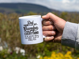 Grandpa Knows Everything Mug