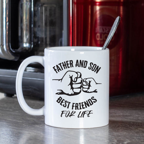 Father and Son Best Friends for Life Mug