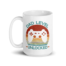 Load image into Gallery viewer, Dad Level Unlocked Mug For New Father
