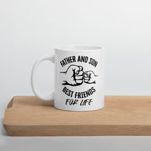 Load image into Gallery viewer, Father and Son Best Friends for Life Mug