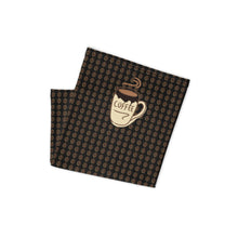 Load image into Gallery viewer, Neck Gaiter Face Mask Reusable And Washable Fabric With A Coffee Design Coffee Lover Gift For Men And Women