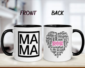 Mama Mug With Color Inside