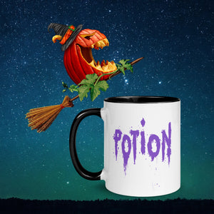 Halloween Potion Coffee Mug With Color Inside