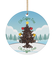 Load image into Gallery viewer, Oh Coffee Tree Christmas Ornament Gift For Coffee Lovers