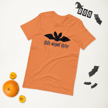 Load image into Gallery viewer, Halloween T-Shirt - Batty Without Coffee