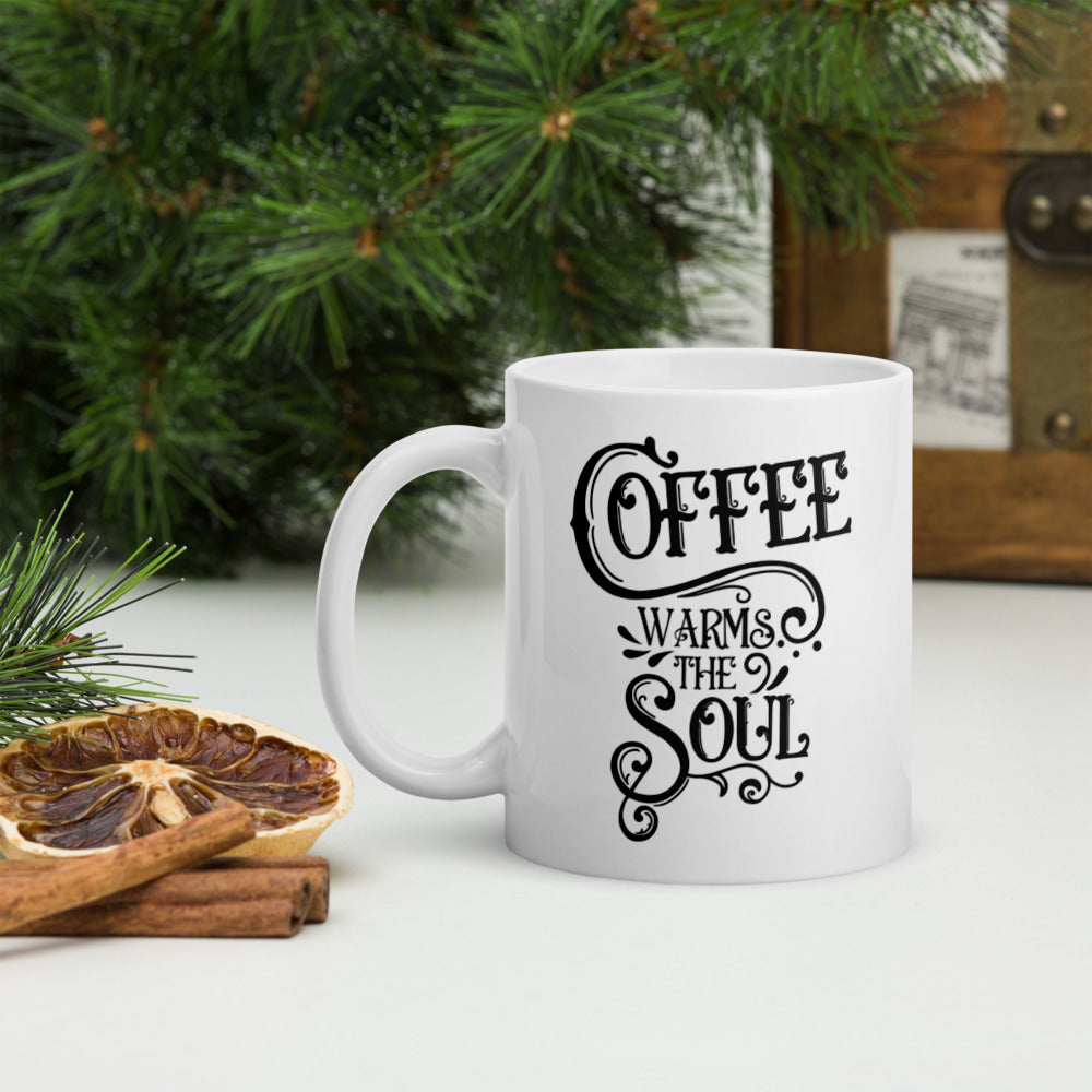 Coffee Warms The Soul Mug