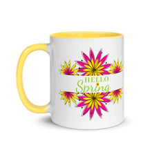 Load image into Gallery viewer, Hello Spring Mug With Color Inside