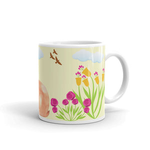 Bunny Rabbit Spring Coffee Mug