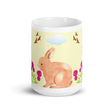 Load image into Gallery viewer, Bunny Rabbit Spring Coffee Mug