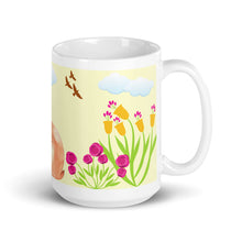 Load image into Gallery viewer, Bunny Rabbit Spring Coffee Mug